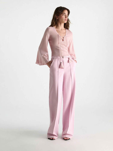 Dorothee Schumacher Mujer Barcelona Camiseta de punto color Rosa Palo sku 711-003524 01 - Foto 2