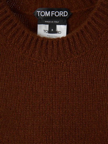 Tom Ford Mujer Barcelona Jersey Cuello Redondo color Marrón sku 711-003531 01 - Foto 3