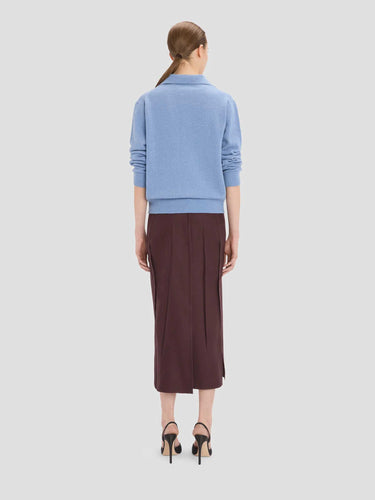 Victoria Beckham Mujer Barcelona Jersey Genevieve color Azul sku 711-003533 02 - Foto 3