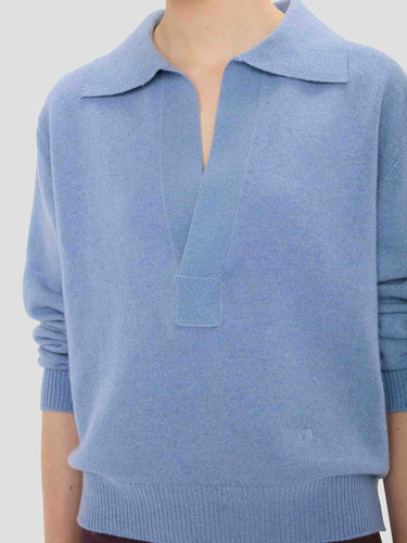 Victoria Beckham Mujer Barcelona Jersey Genevieve color Azul sku 711-003533 02 - Foto 4