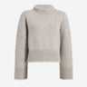 Khaite Mujer Barcelona Jersey Cashmere Phelps color Gris Claro sku 711-003539 01 - Foto 1