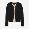 Acne Studios Mujer Barcelona Cárdigan Capas Seda color Negro sku 711-003540 01 - Foto 1