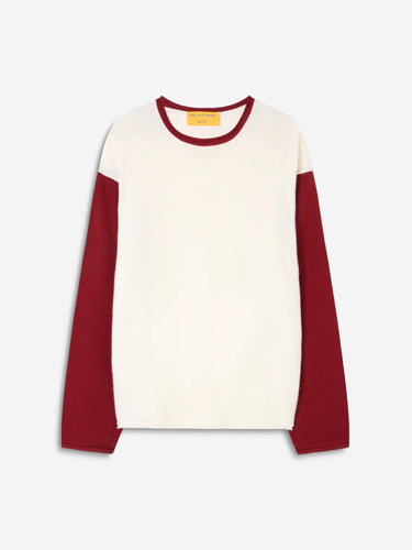 Guest in Residence Mujer Barcelona Jersey Oversized Cuello Redondo color Marfil sku 711-003552 01 - Foto 1