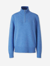 Guest in Residence Mujer Barcelona Jersey Cashmere Cuello Alto color Azul sku 711-003557 02 - Foto 1