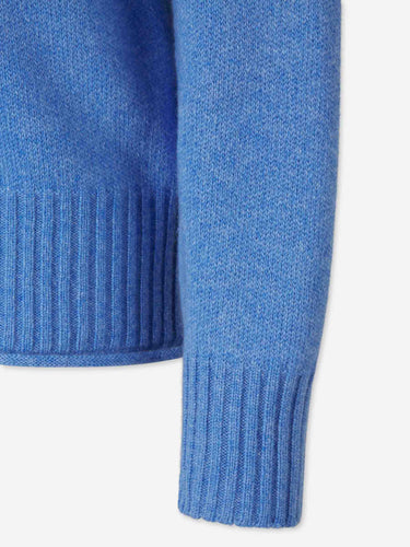 Guest in Residence Mujer Barcelona Jersey Cashmere Cuello Alto color Azul sku 711-003557 02 - Foto 4