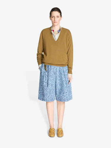 Dries Van Noten Mujer Barcelona Jersey Punto Merino color Mostaza sku 711-003561 01 - Foto 2