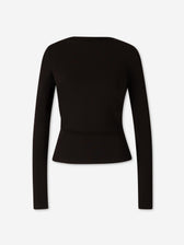 Cult Gaia Mujer Barcelona Top Vayda color Negro sku 711-003562 01 - Foto 1