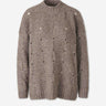 Ely Ely Mujer Barcelona Jersey Cuello Redondo Cuadros color Taupe sku 711-003563 01 - Foto 1