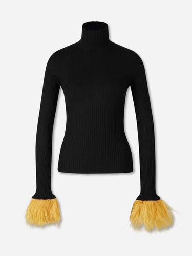 LaDoubleJ Mujer Barcelona Camiseta Canalé Plumas color Negro sku 711-003565 01 - Foto 1