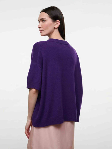 Staud Mujer Barcelona Jersey Sorrento color Violeta sku 711-003568 01 - Foto 4