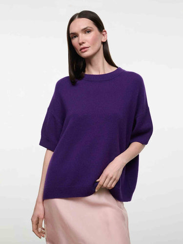 Staud Mujer Barcelona Jersey Sorrento color Violeta sku 711-003568 01 - Foto 5