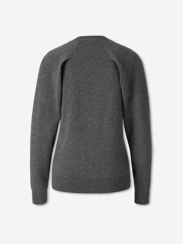 Jil Sander Mujer Barcelona Jersey Punto Cashmere color Gris sku 711-003569 01 - Foto 2