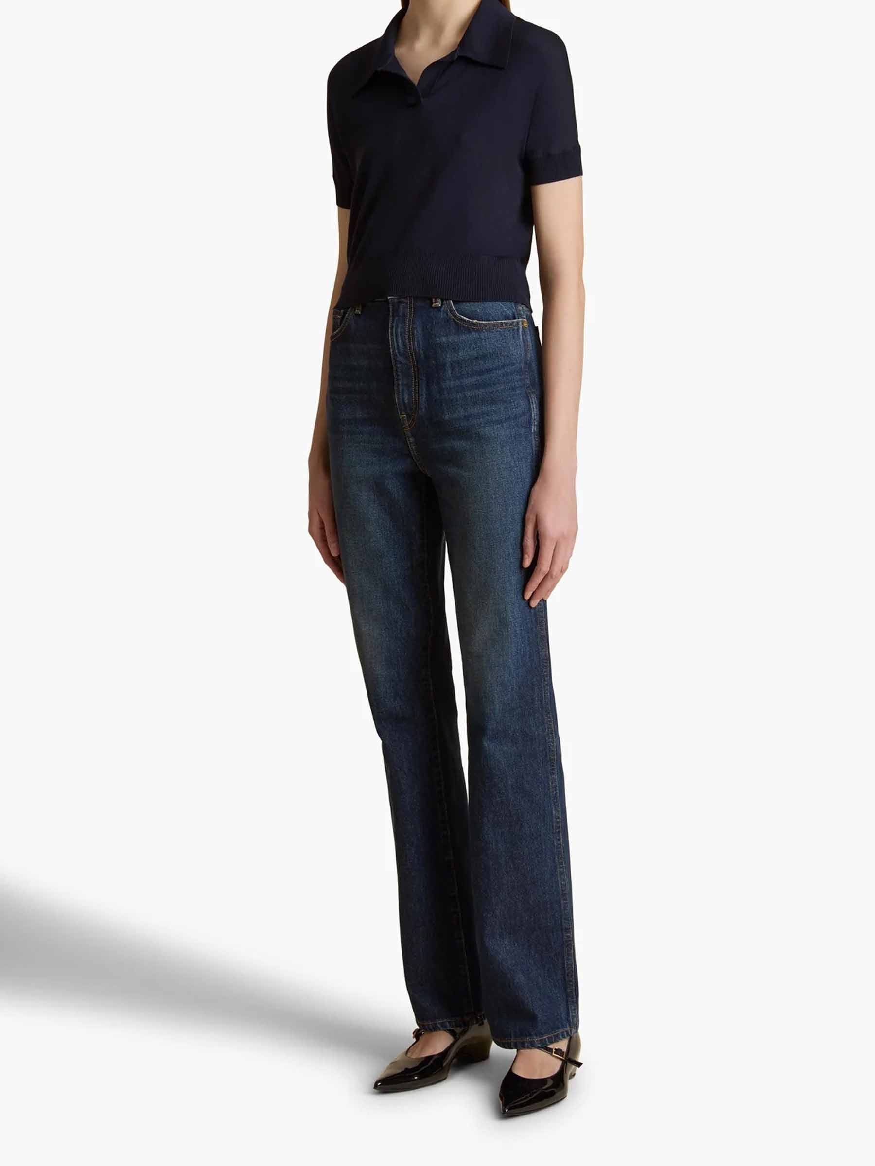 Polo in lana Morgane