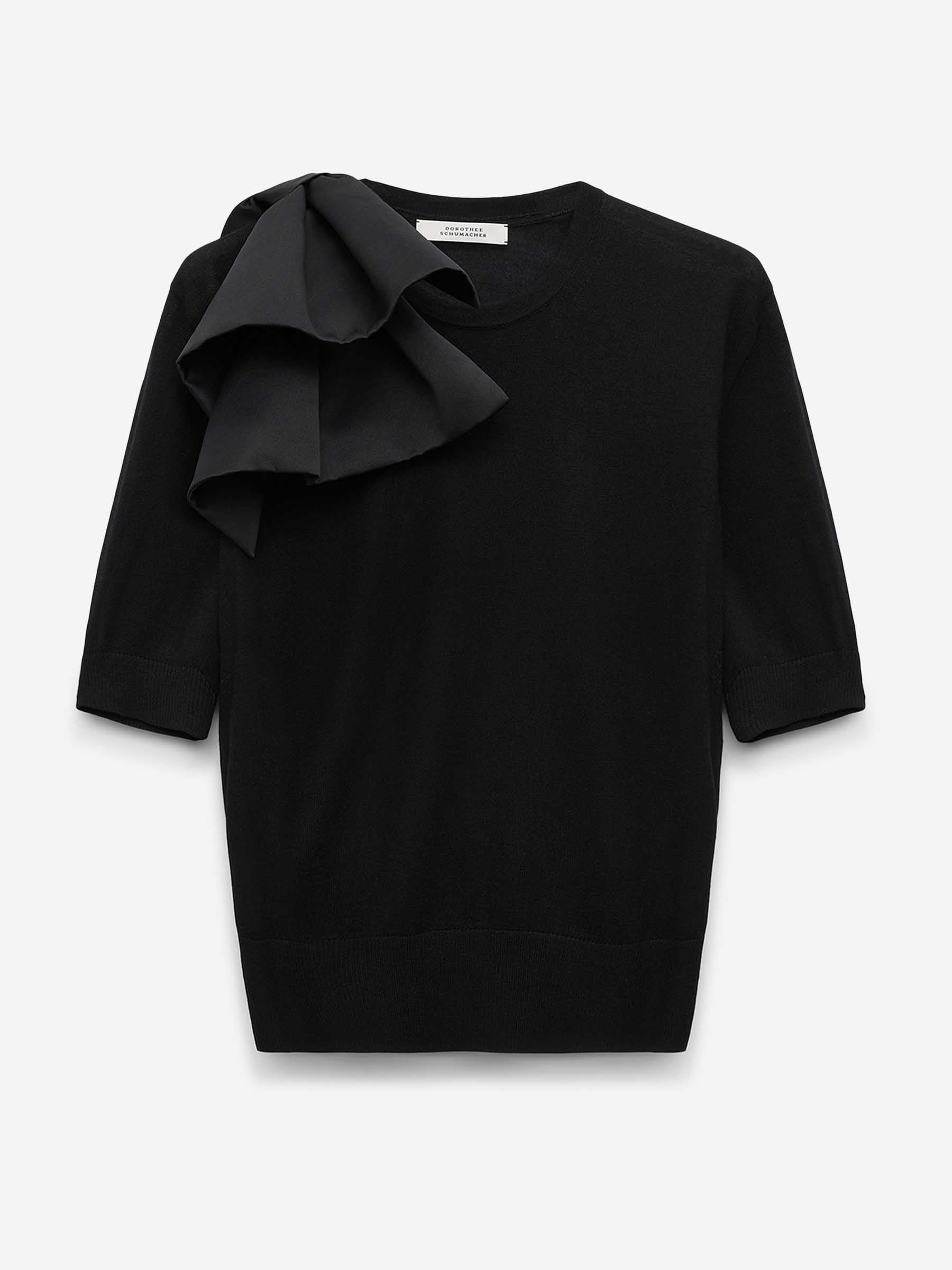Dorothee Schumacher Mujer Barcelona Jersey Lazo Lana color Negro sku 712-000560 01 - Foto 1
