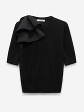 Dorothee Schumacher Mujer Barcelona Jersey Lazo Lana color Negro sku 712-000560 01 - Foto 1