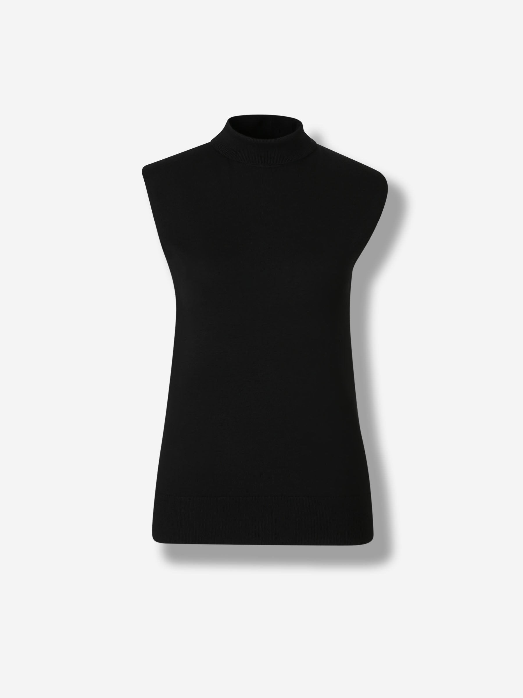 TOTEME Mujer Barcelona Jersey Cuello Alto color Negro sku 712-000568 01 - Foto 1