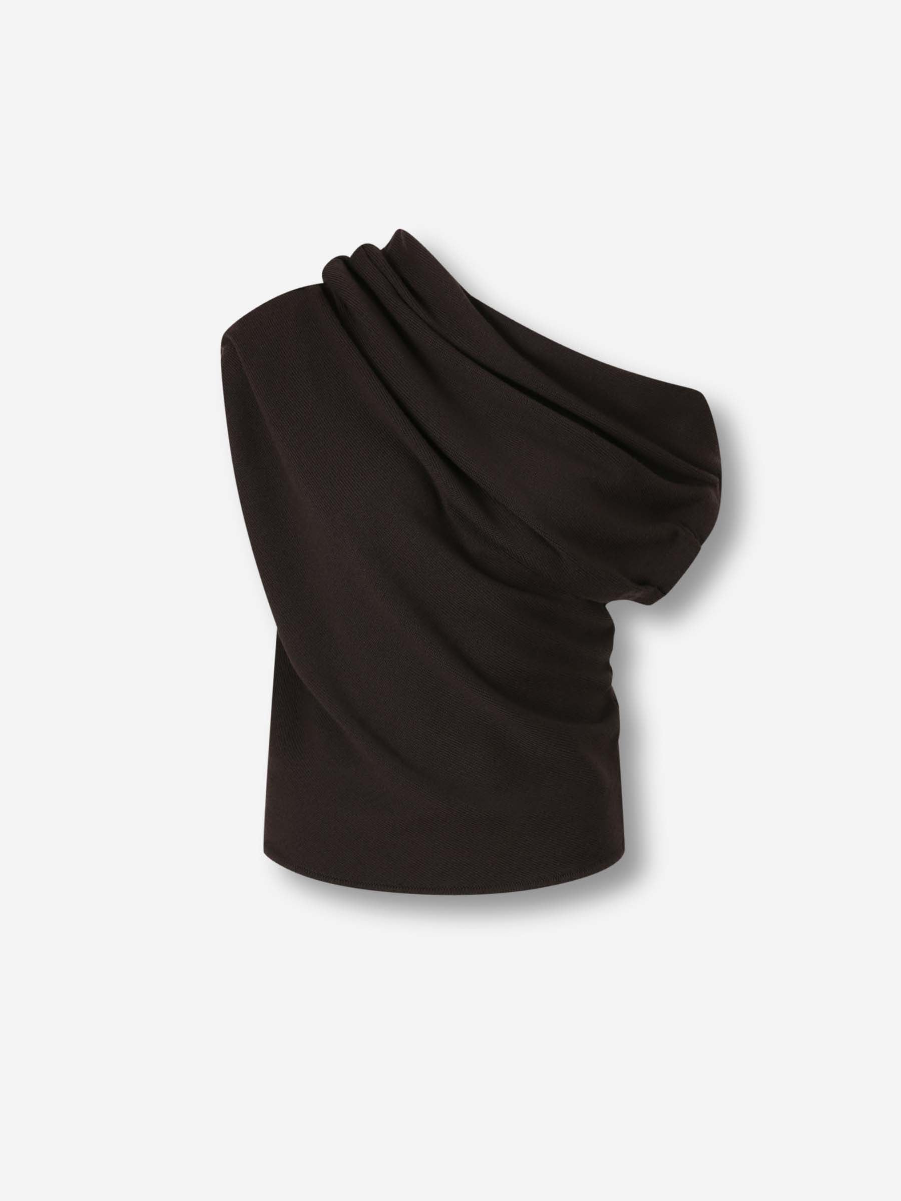 Staud Mujer Barcelona Jersey Punto Mabel color Marrón Oscuro sku 712-000572 01 - Foto 1