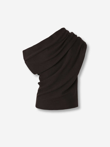 Staud Mujer Barcelona Jersey Punto Mabel color Marrón Oscuro sku 712-000572 01 - Foto 2