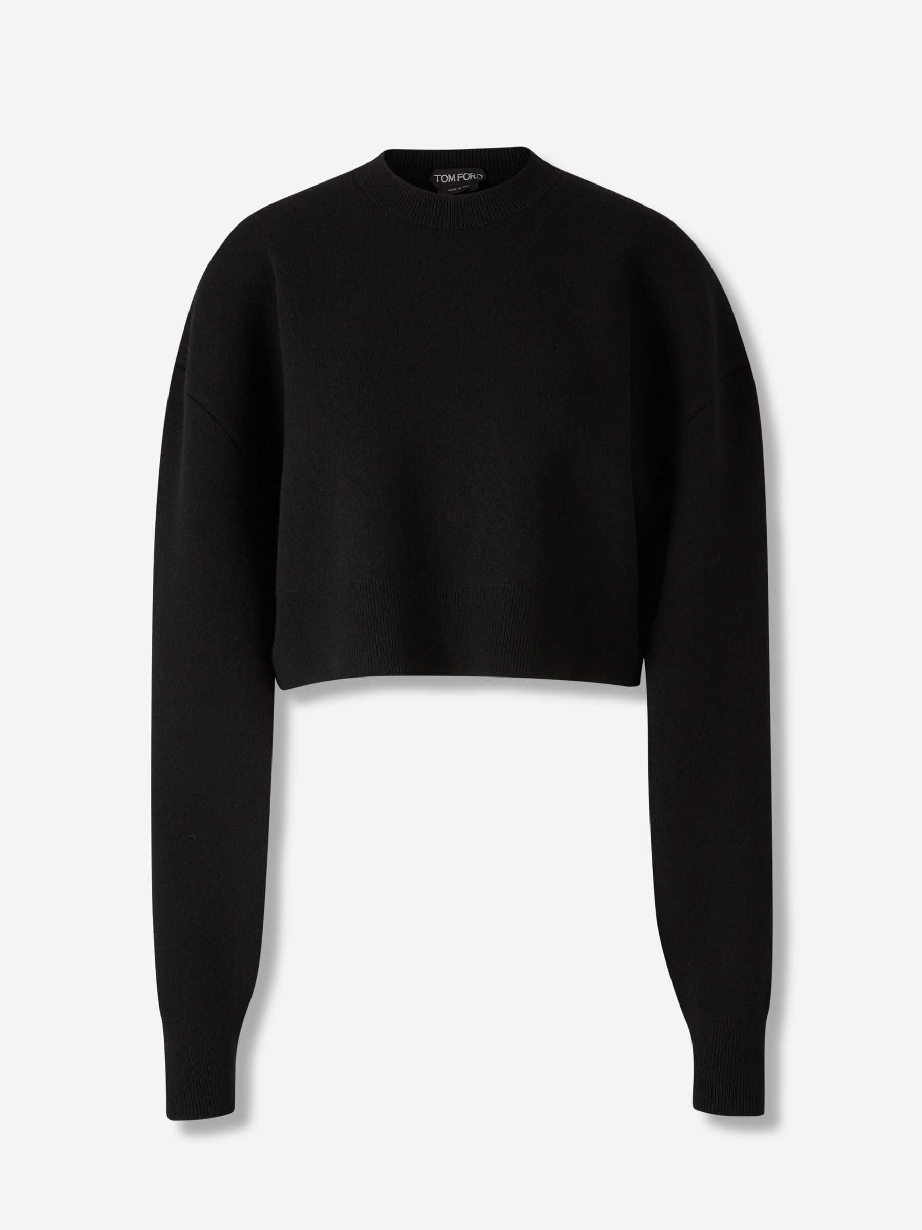 Tom Ford Mujer Barcelona Jersey Cuello Redonod color Negro sku 712-000573 01 - Foto 1