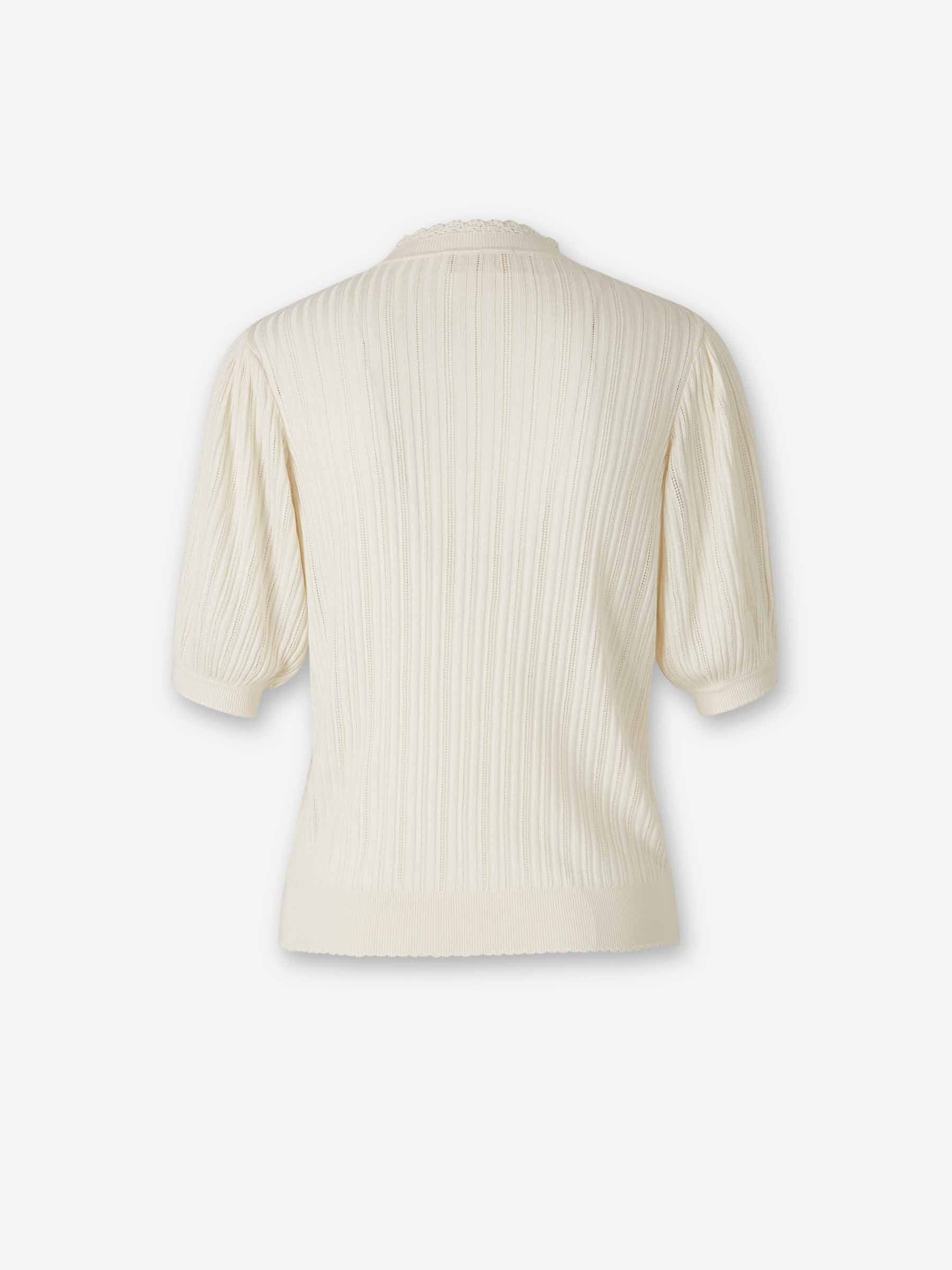 Ulla Johnson Mujer Barcelona Top Gemma Puff color Crema sku 712-000576 01 - Foto 2