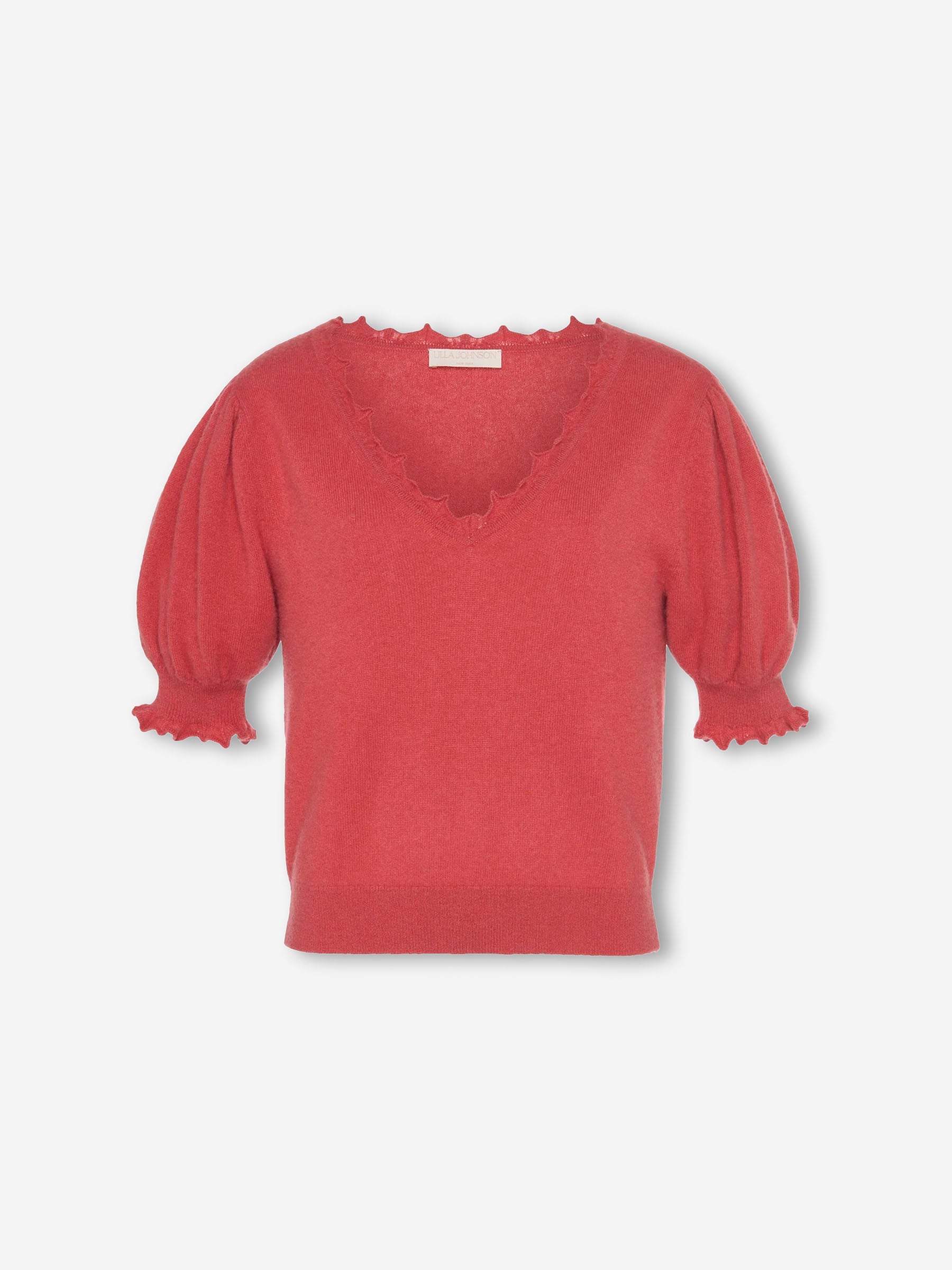 Ulla Johnson Mujer Barcelona Top Punto Polline color Coral sku 712-000577 01 - Foto 1