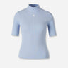 Courrèges Mujer Barcelona Jersey Cuello Alto color Azul Celeste sku 712-000579 03 - Foto 1