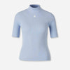 Courrèges Mujer Barcelona Jersey Cuello Alto color Azul Celeste sku 712-000579 03 - Foto 1