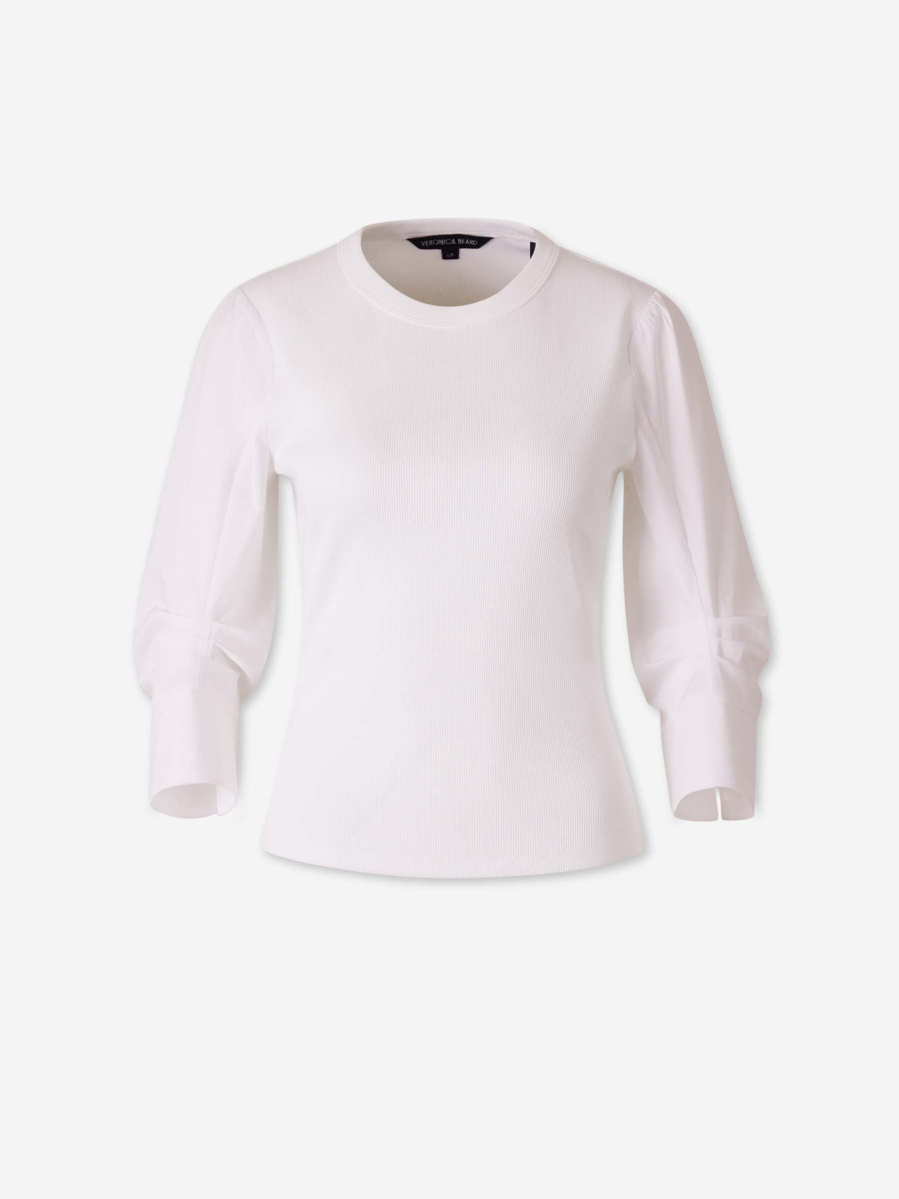 Veronica Beard Mujer Barcelona Camiseta Cuello Redondo color Blanco sku 712-000585 01 - Foto 1