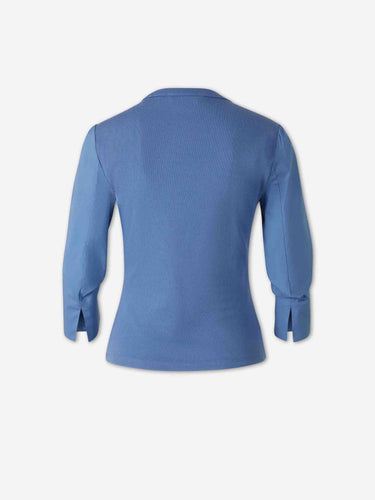 Veronica Beard Mujer Barcelona Camiseta Cuello Redondo color Azul sku 712-000585 02 - Foto 2