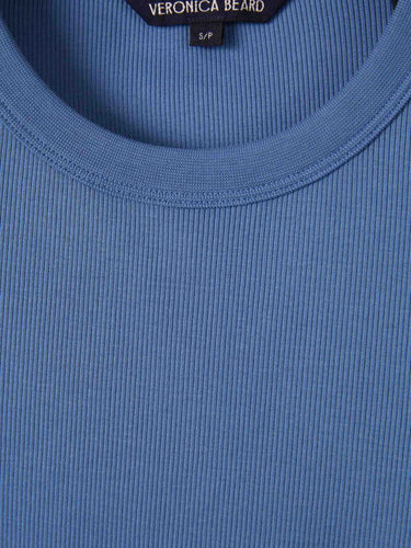 Veronica Beard Mujer Barcelona Camiseta Cuello Redondo color Azul sku 712-000585 02 - Foto 3