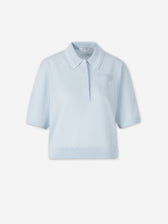 Dorothee Schumacher Mujer Barcelona Polo Manga Corta color Azul Celeste sku 712-000589 01 - Foto 1