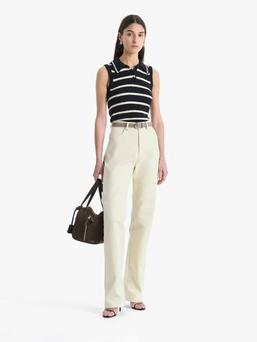 Altuzarra Mujer Barcelona Top Punto Elmer color Negro sku 712-000592 01 - Foto 2