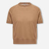 Moncler Mujer Barcelona Jersey Manga Corta color Camel sku 712-000601 01 - Foto 1