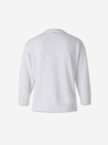 Peserico Mujer Barcelona Camiseta Puto color Blanco sku 712-000604 01 - Foto 2