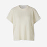 Peserico Mujer Barcelona Camiseta Canalé Satinada color Beige sku 712-000605 01 - Foto 1