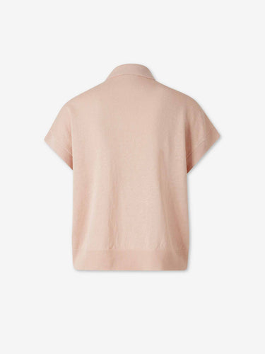 Peserico Mujer Barcelona Polo Puto color Rosa Palo sku 712-000608 01 - Foto 2