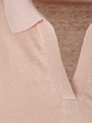 Peserico Mujer Barcelona Polo Puto color Rosa Palo sku 712-000608 01 - Foto 3