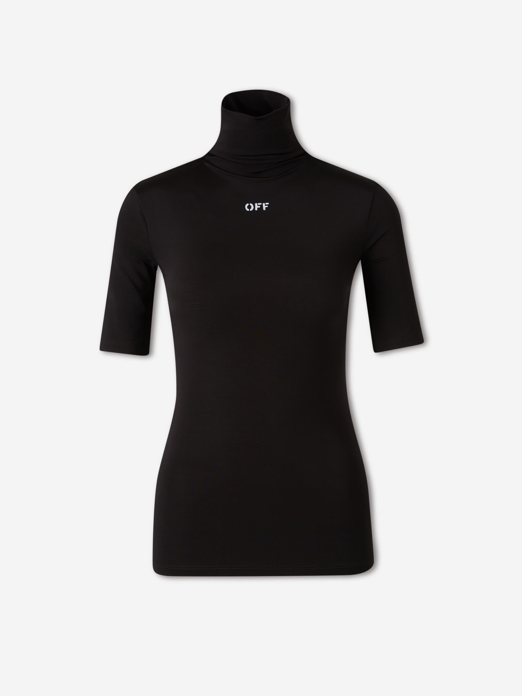 Off-White Mujer Barcelona Camiseta Técnica Logo color Negro sku 712-000615 01 - Foto 1