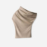 Staud Mujer Barcelona Top Asimétrico Mabel color Beige sku 712-000618 01 - Foto 1