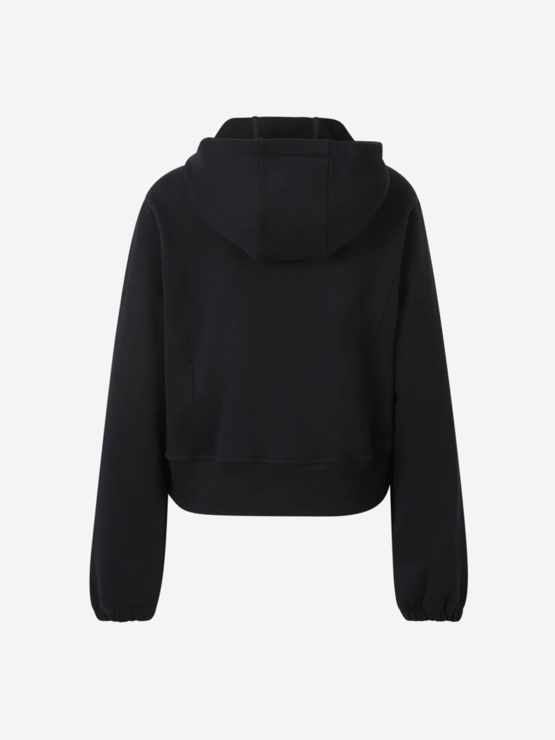 Moncler Mujer Barcelona Sudadera Cremallera Logo color Negro sku 713-000340 01 - Foto 2