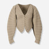 Cult Gaia Mujer Barcelona Cárdigan Punto Blair color Beige sku 713-000351 01 - Foto 1