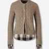 Acne Studios Mujer Barcelona Cárdigan Punto Capas color Beige sku 713-000367 01 - Foto 1