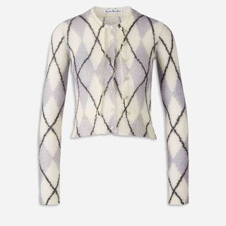 Acne Studios Mujer Barcelona Cárdigan Mohair color Lila sku 713-000369 01 - Foto 1