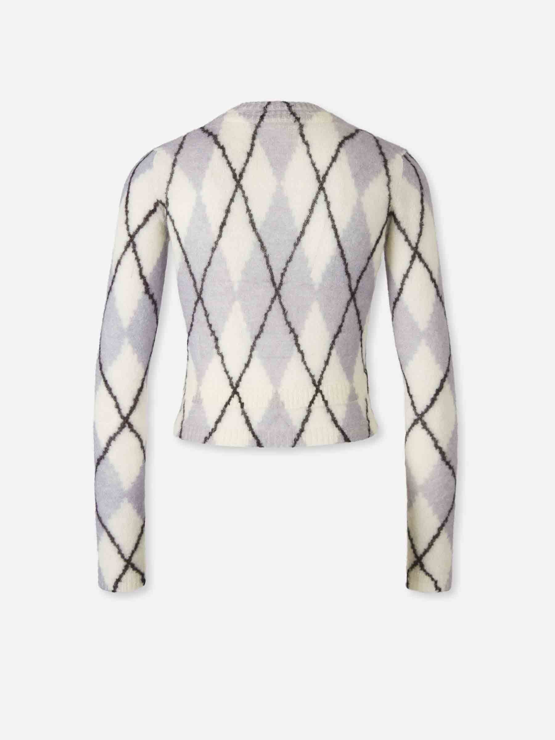 Acne Studios Mujer Barcelona Cárdigan Mohair color Lila sku 713-000369 01 - Foto 2