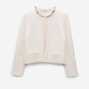 Dorothee Schumacher Mujer Barcelona Cárdigan Cachemira Adornado color Marfil sku 713-000375 01 - Foto 1