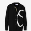 Off-White Mujer Barcelona Cárdigan Punto Lana color Negro sku 713-000376 01 - Foto 1