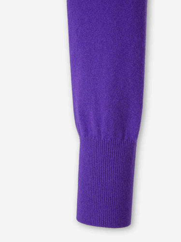 Dries Van Noten Mujer Barcelona Cárdigan Punto Cachemira color Violeta sku 713-000377 01 - Foto 4