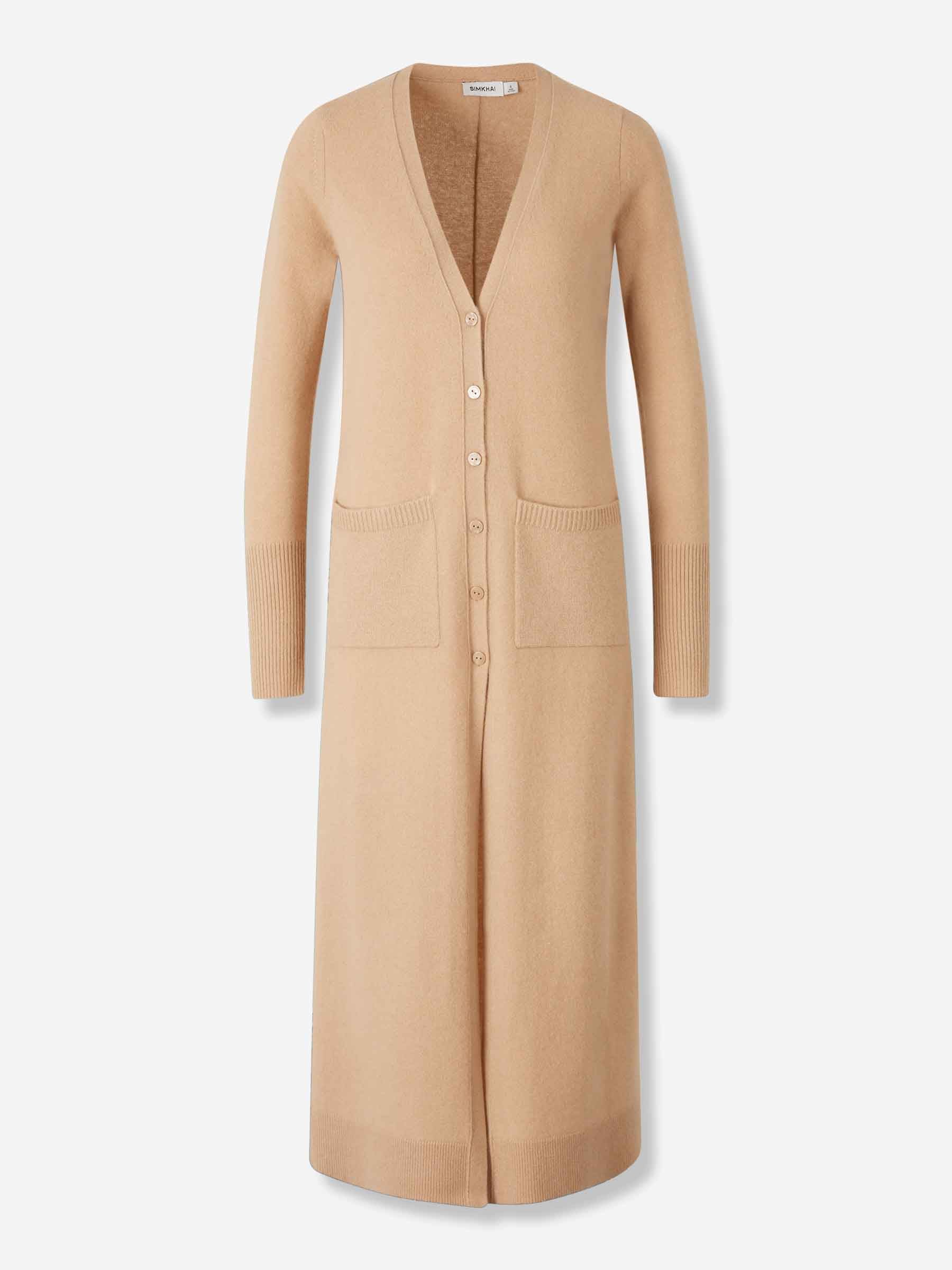 Simkhai Mujer Barcelona Cárdigan Cashmere color Taupe sku 713-000380 01 - Foto 1