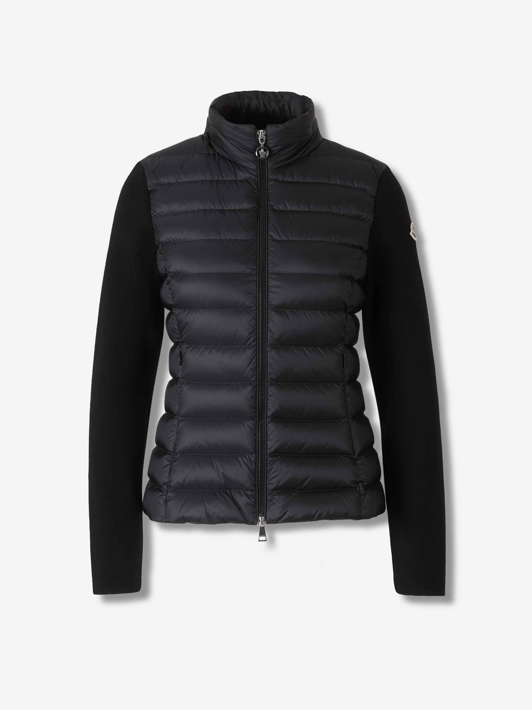 Moncler Mujer Barcelona Cárdigan Acolchado Cremallera color Negro sku 713-000383 02 - Foto 1
