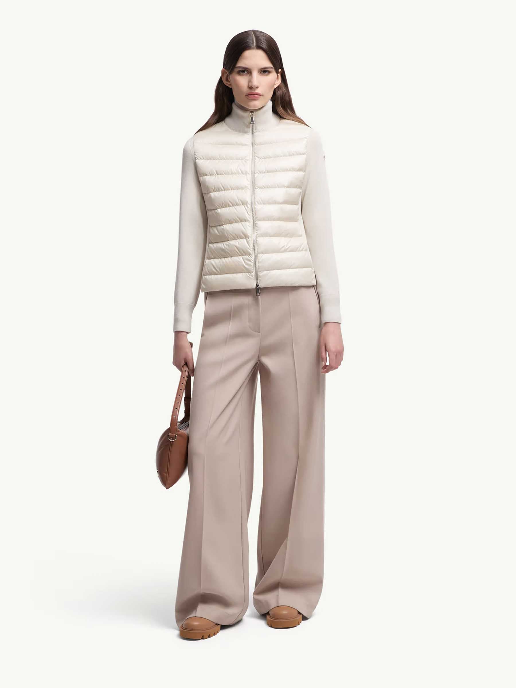 Cardigan in Lana con Zip